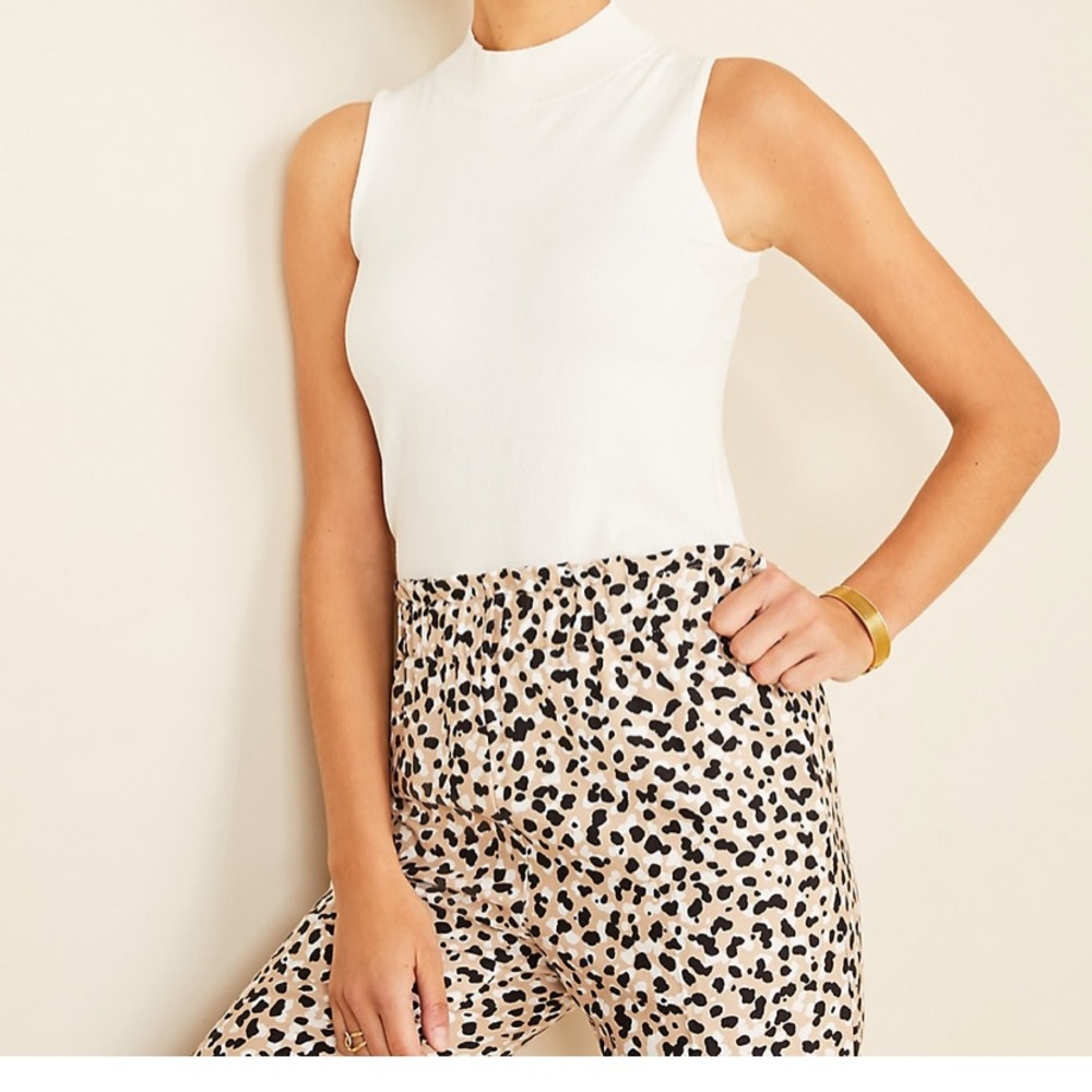 NWOT Ann Taylor High-neck Tank Top